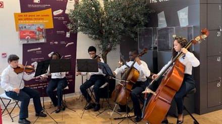 Quinteto de cordas da Casa Pia de Lisboa período da manhã