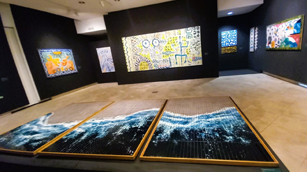 exposição no museu nacional do azulejo