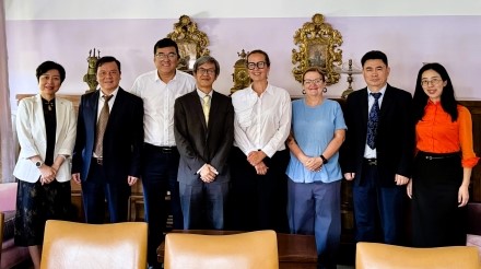 A Casa Pia de Lisboa recebeu, no dia 25 de junho, a visita de uma delegação da “Normal University of Special Education”, de Nanjing, China.