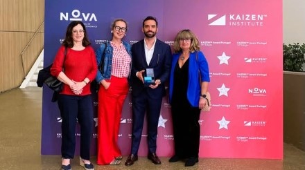 Puratos Portugal, em parceria com a Casa Pia de Lisboa, recebeu uma Menção Honrosa no Kaizen Award Portugal