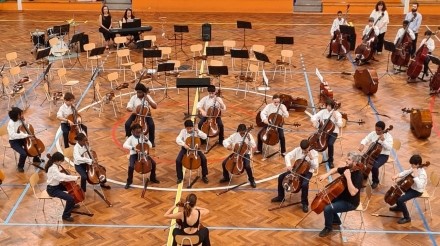Concerto do Curso Básico de Música no Pavilhão Januário Barreto